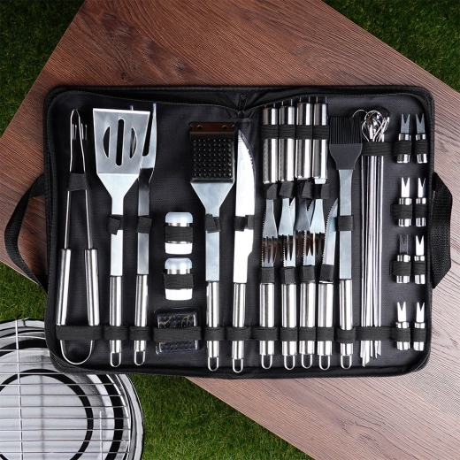 Duurzaam RVS en veilige lange handgrepen