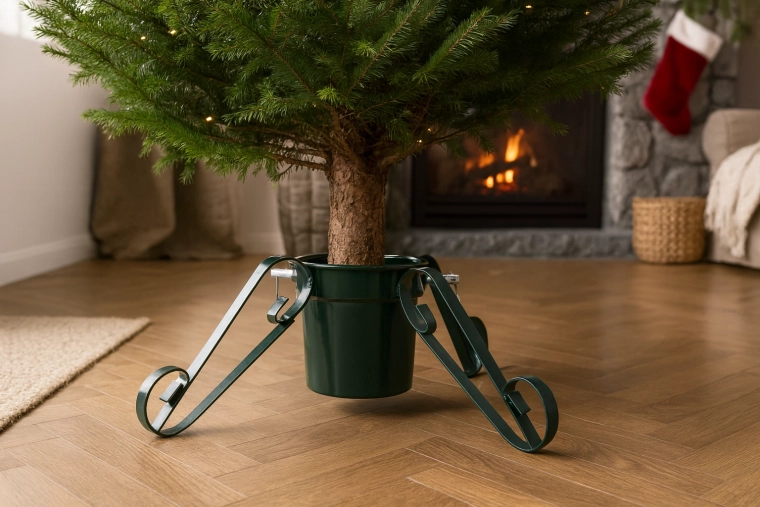 Stevige metalen stabiliteit voor rustige Kerstdagen