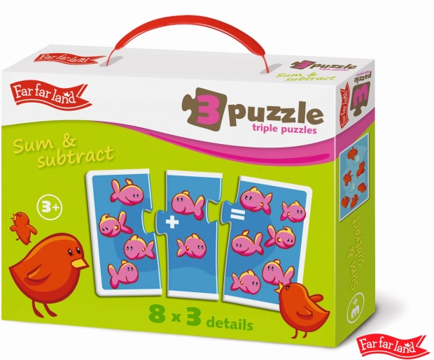 Far Far Land Puzzel met 8 afbeeldingen