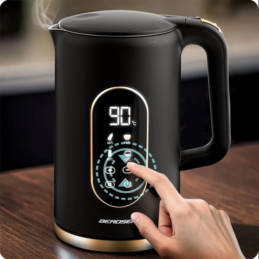 Dubbelwandig CoolTouch™‑lichaam voor veilige aanraking