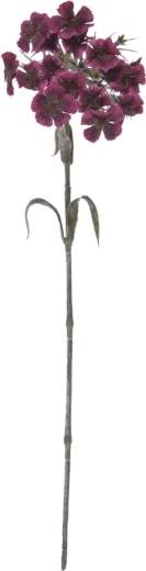 Kunstanjer in donkerroze kleur 55 cm
