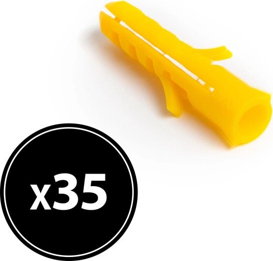 Plug 6 × 30 mm, 35 stuks