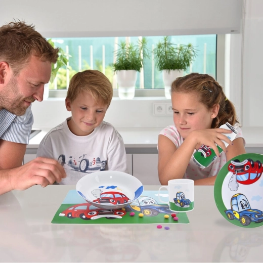 Formaat 35 × 25 cm – precies goed voor kindermaaltijden