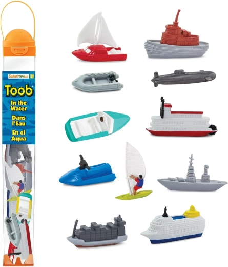 Safari Ltd. Toobs figuren van vaartuigen op het water