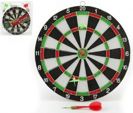 Dartbord met dartpijlen 28 cm