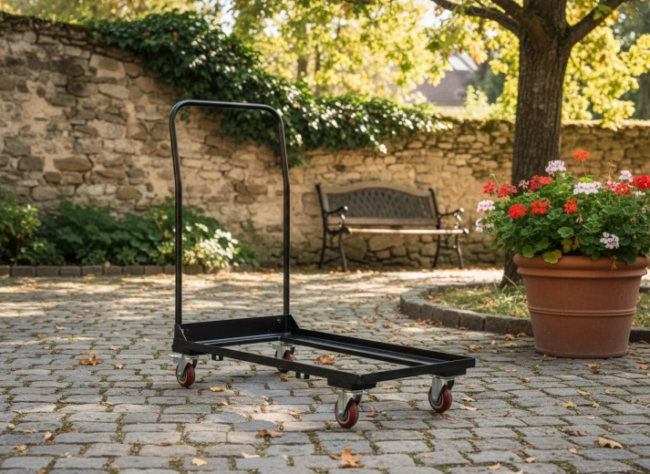Stabiel platform voor veilige plaatsing van stoelen