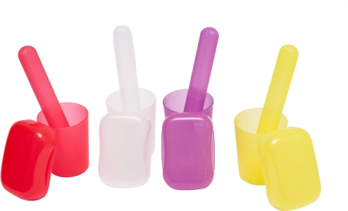 3-delige reis-toiletset - mix van kleuren