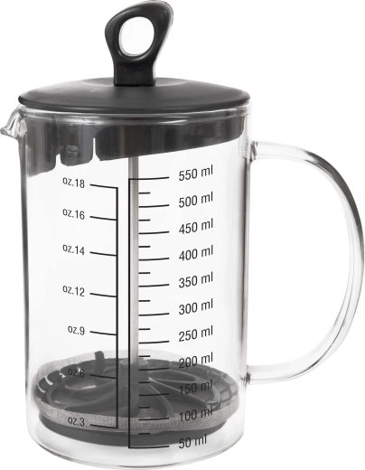 Koffie- en theepot met filterzuiger 660 ml
