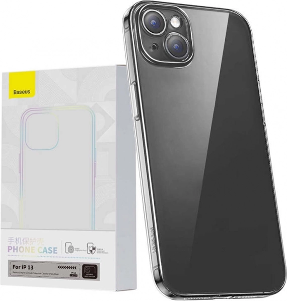 Transparante hoes Baseus Simple voor iPhone 13