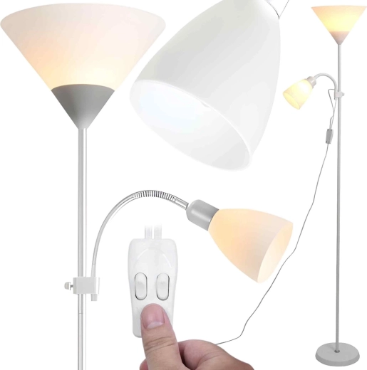 Afzonderlijke bediening van beide lampen