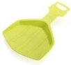 Kinder sneeuwglijder Clown plastic slee-schop – geel
