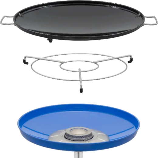 Gelijkmatige warmte en duurzame geëmailleerde kom