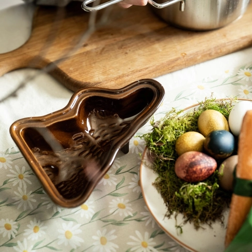 Decoratieve haasvorm voor feestelijk serveren