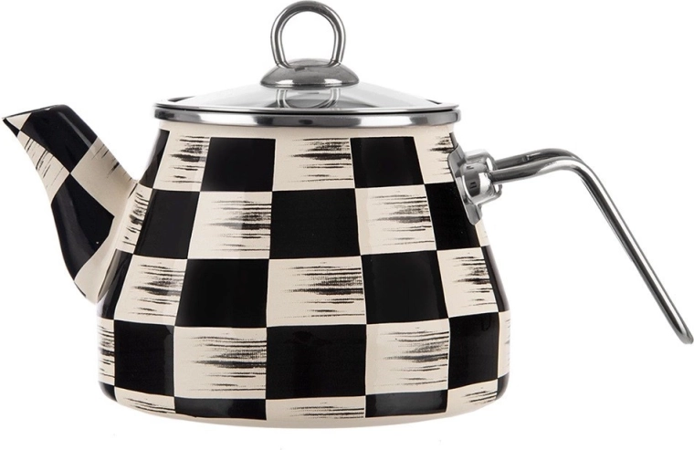 Duurzaam geëmailleerd staal en roestvrijstalen rand