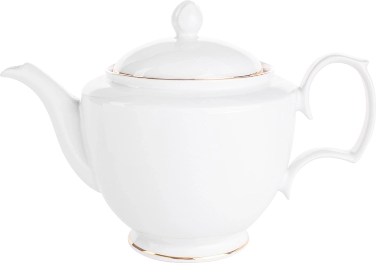 MariaPaula Klassiek Gouden Lijn porseleinen theepot 1,2 l