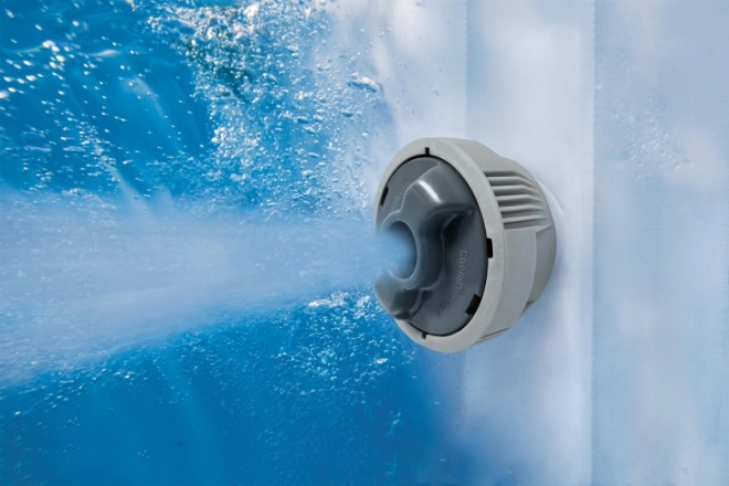 120 AirJet-stralen voor een volledige bubbelmassage