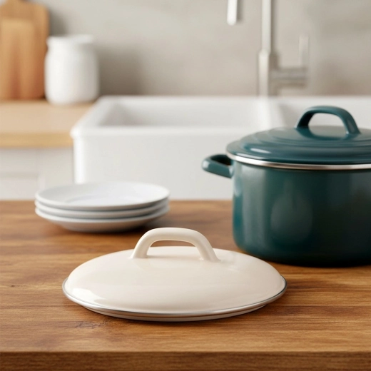 Universele deksel 13 cm voor diverse soorten kookgerei