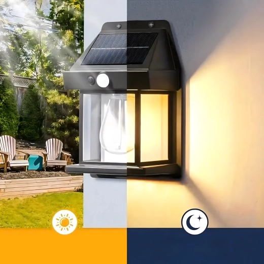 Automatische verlichting dankzij bewegings- en schemersensor