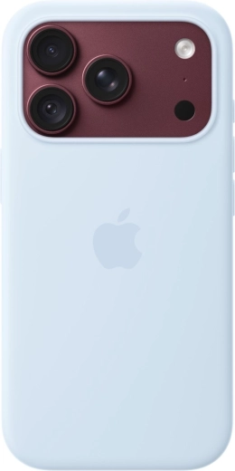 Siliconen hoesje met MagSafe voor iPhone 18 Pro – koelblauw