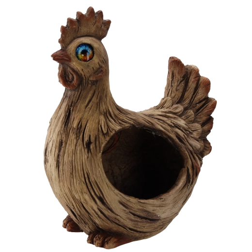 Decoratie en bloempot in één