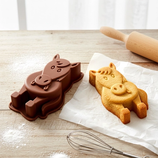 Gedetailleerd 3D paardmotief