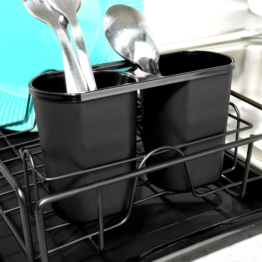 Bestekhouder met twee compartimenten