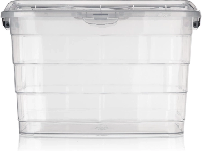 Overzichtelijke inhoud dankzij transparante wanden