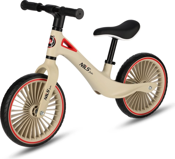 NILS Fun loopfiets 12" met licht frame