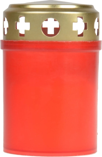 Paraffine grafkaars met deksel 9 cm - 1 stuk