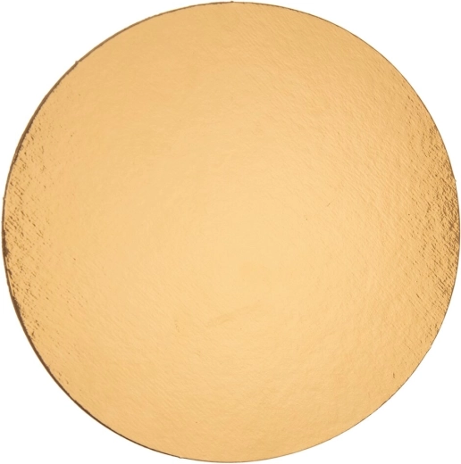 Dunne taartonderlegger goud Ø 26 cm (1 st)