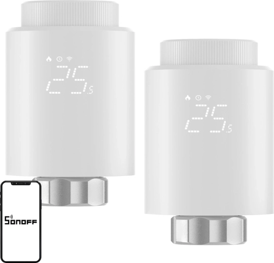 Sonoff ZigBee TRVZB thermostaatkraan (2 stuks)
