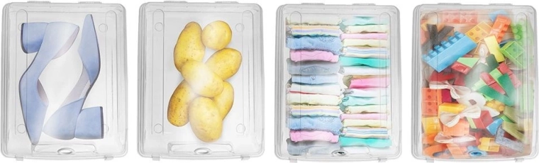 Transparant en overzichtelijk opbergsysteem