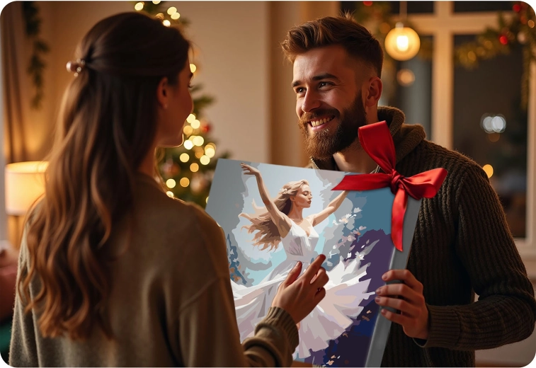 Elegante decoratie en een geweldig cadeau