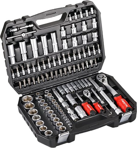 Dopsleutelset 1/4" en 1/2" 108-delig FESTA