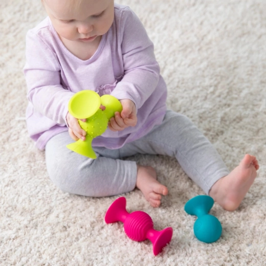 Texturen en kleuren die uitnodigen om aan te raken