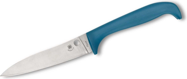 Spyderco Counter Puppy keukenmes 9 cm blauw