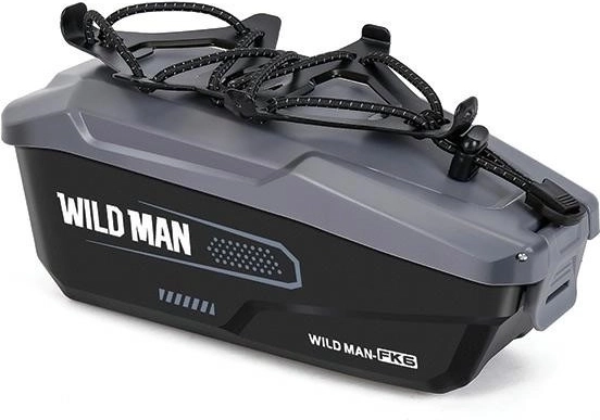 WILD MAN frametas voor fiets met telefoonhouder FK6 grijs-zwart