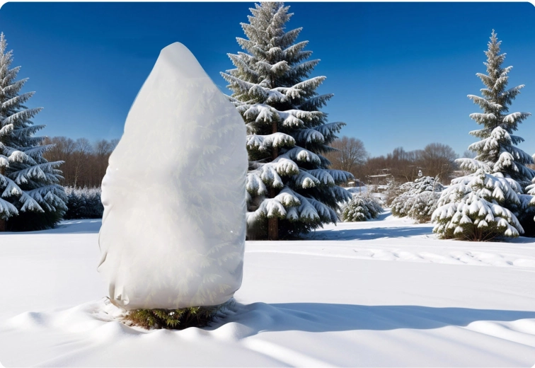 Sterke bescherming tegen vorst en wind