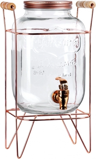 Elegante standaard in roze-goud