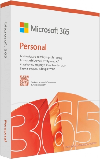 Microsoft 365 Personal – jaarabonnement voor 1 gebruiker (PC, Mac, iOS, Android)