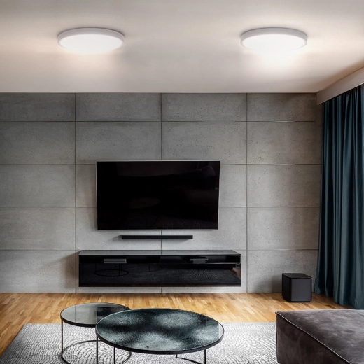 Slank modern design voor plafond en wand