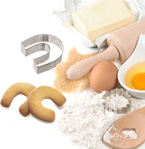 Nauwkeurige hoefijzervorm voor thematisch bakken