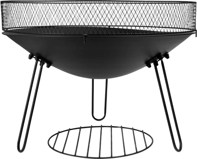 Diepe schaal voor efficiënte verbranding