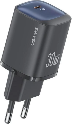 Netlader USB‑C 30W GaN zwart