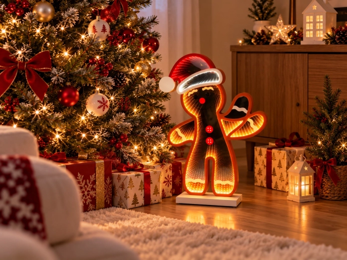 Warme kerst-ledverlichting