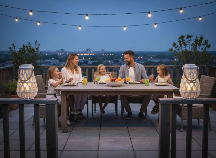 Klaar voor avonden op het terras