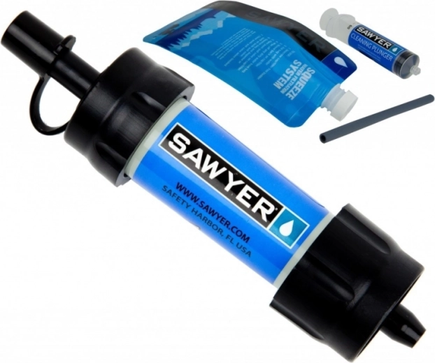 Reiswaterfilter Sawyer Mini blauw - 1 stuk