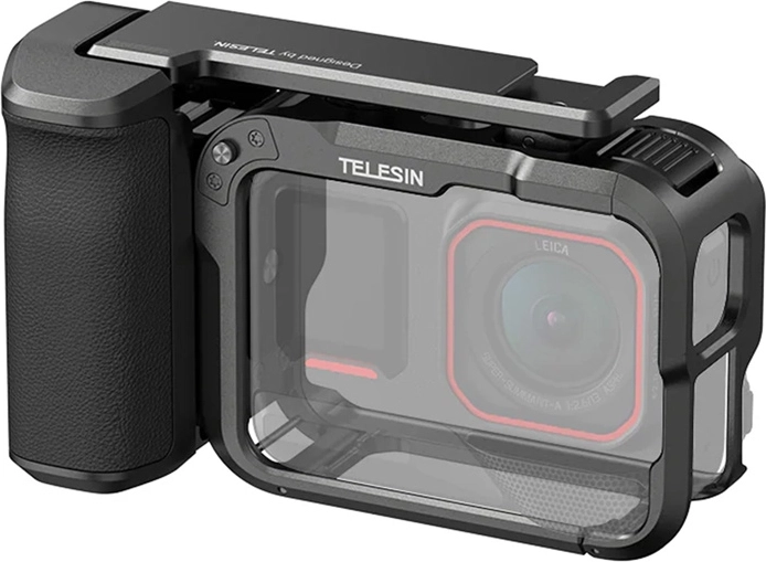 Telesin beschermende behuizing met handgreep voor Insta360 Ace Pro en Ace Pro 2