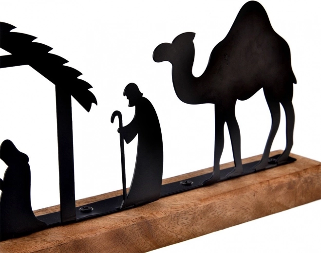 Stabiele houten basis van mango