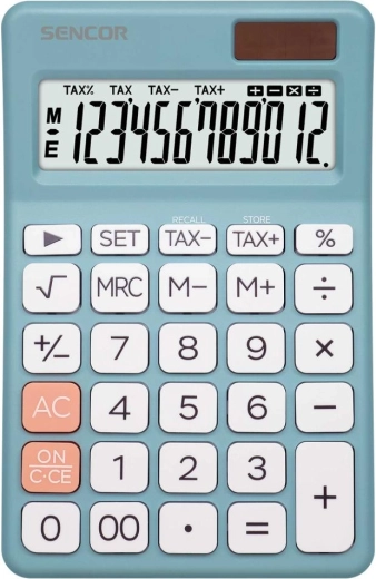 Bureaurekenmachine Sencor SEC 381 Tax Blue